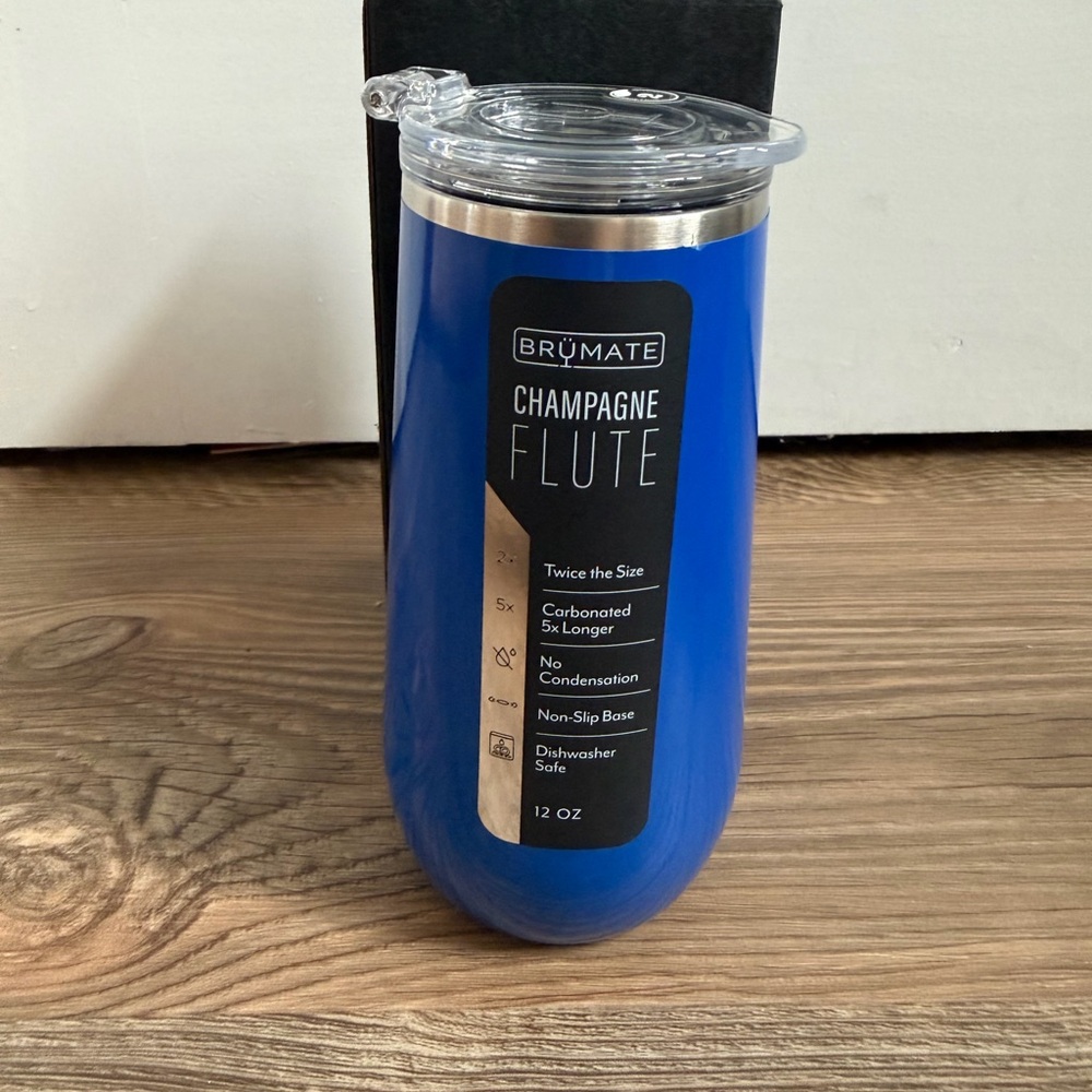 BrüMate Champagne Flute - Royal Blue NEW!